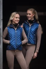 Mrs. Ros Royal Glossy bodywarmer - Night Shadow