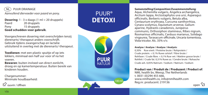 Puur Detoxi 100 ml