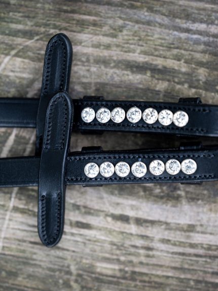 HB Showtime lederen teugels diamant