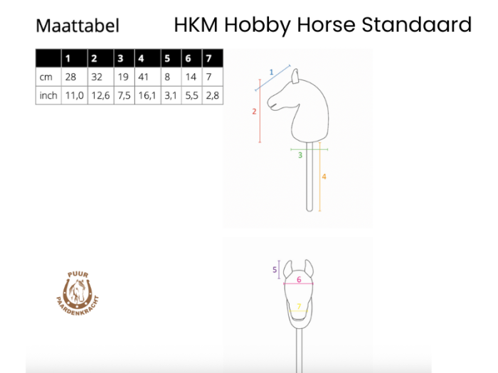 HKM Hobby Horse standaard