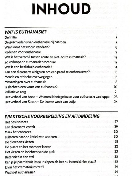In liefde loslaten, de laatste reis van je paard