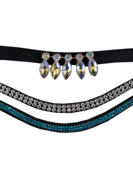 HKM verwisselbare frontriem Hobby Horse set van 3