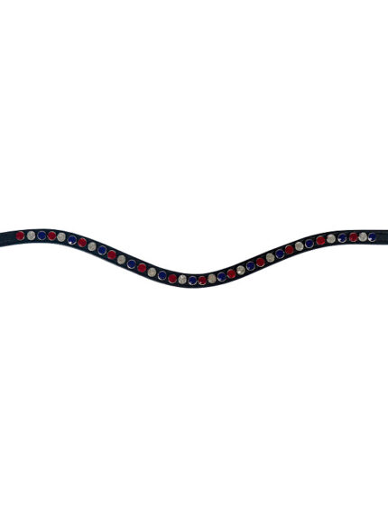 Horka frontriem Colori rood wit blauw
