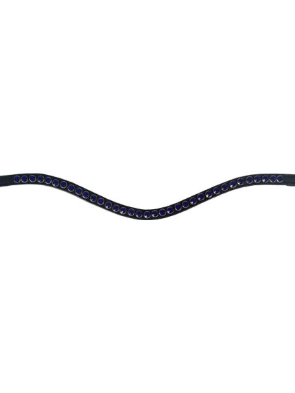Horka frontriem Colori zwart blauw