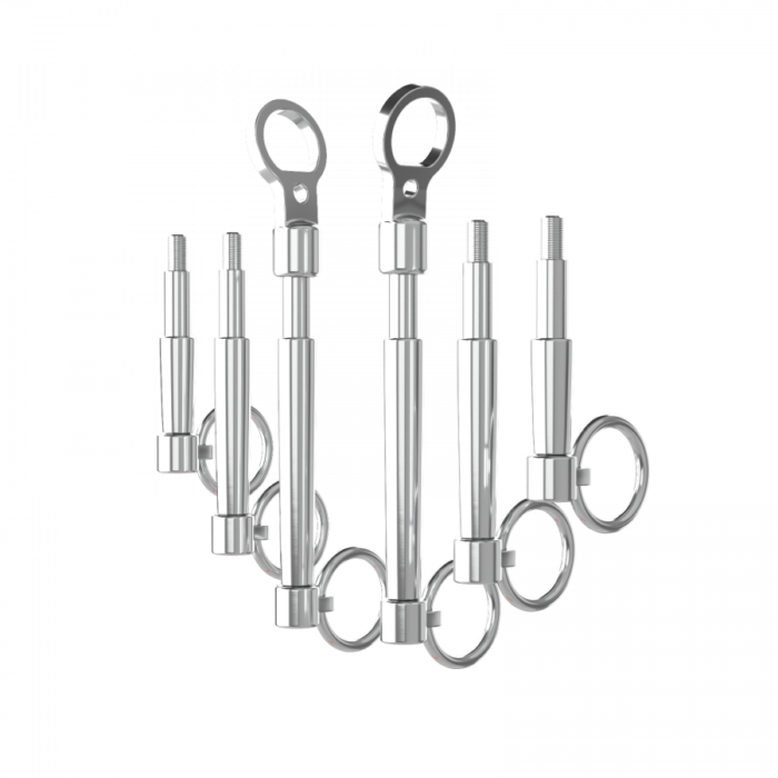 Winderen dressuurstang zijstukken 3pack Winderen dressuurstang zijstukken