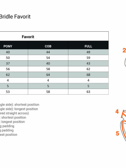 Horka hoofdstel Favorit