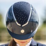 Charles Owen veiligheidshelm Kylo Sparkle met MIPS navy blue