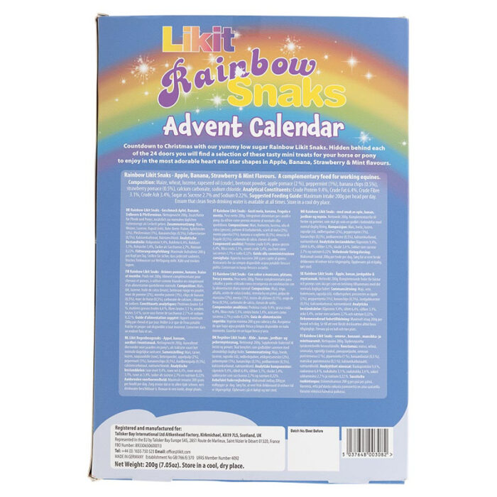 Likit Rainbow adventskalender Christmas