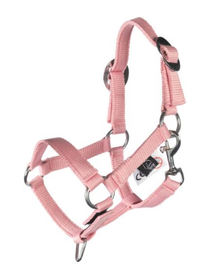 HKM Hobby Horse verstelbare halsterset roze