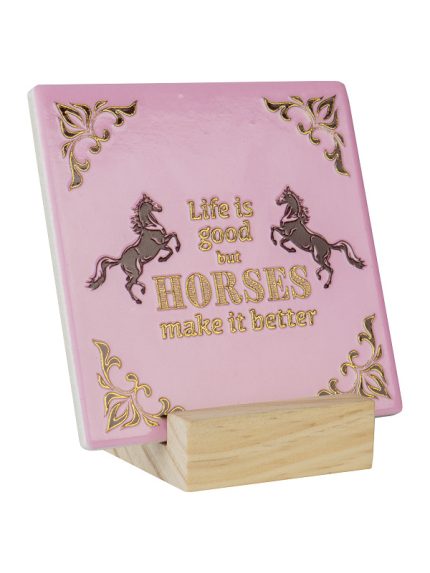 Plenty Gifts tegel paardenspreuk