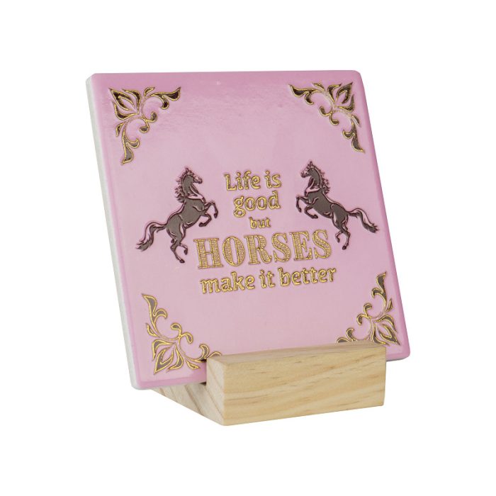 Plenty Gifts tegel paardenspreuk Plenty Gifts tegel paardenspreuk