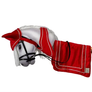 ByAstrup Hobby Horse 3 delige set rood