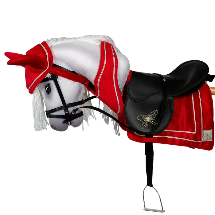 ByAstrup Hobby Horse 3 delige set rood ByAstrup Hobby Horse 3 delige set rood