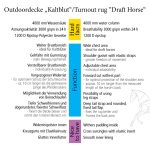 Kavalkade outdoordeken Draft Horse Fleece